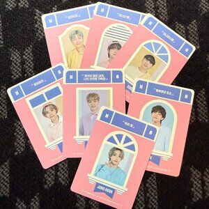 Official BTS Festa D-day Calendar 8th Anniversary Message Cards